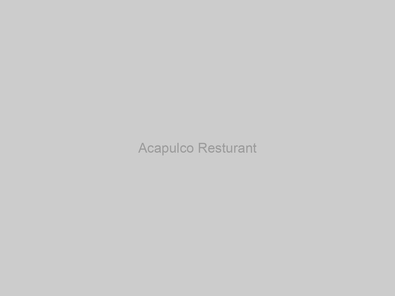 Acapulco Resturant
